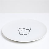 B2B ANGLE ENNUI CAT FRIENDS PLATES