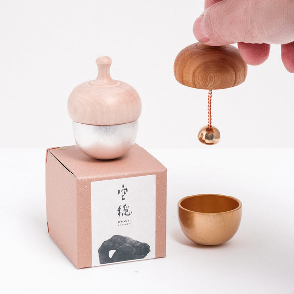 KUON MADOKA ACORN SINGING BOWL CHIME | JAPANESE DESIGN | MADE IN KUON MADOKA ACORN SINGING BOWL CHIME | JAPANESE DESIGN | MADE IN