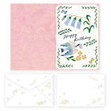 MIDORI ASANO BIRTHDAY BIRD CARDS