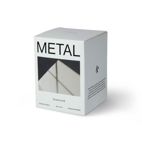 HOMEWORK CANDLE - METAL