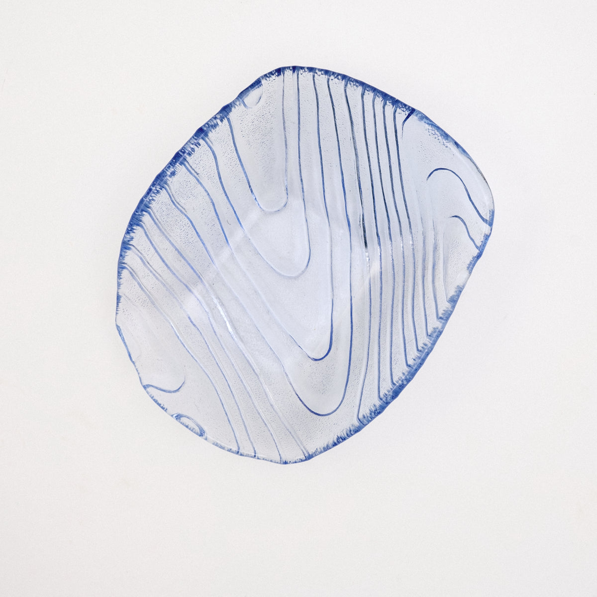 Oval Ripple VINTAGE OVAL RIPPLE GLASS DISH | NIMI PROJECTS – NiMi Projects