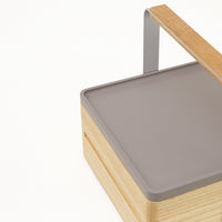 Grey Atelier Yocto Tray, made in Japan using traditional carpentry techniques and available at Nimi Projects, UK. 