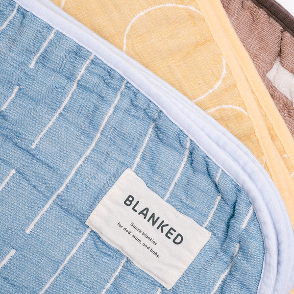 BLANKED BLANKET TONTON | JAPANESE GAUZE | MADE IN JAPAN – NiMi Projects