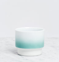 Green Asemi Hasami Gradation Cup small, Japanese Hasami porcelain, MADE IN JAPAN