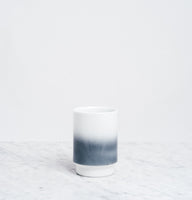 Grey Asemi Hasami Gradation Cup large, Japanese Hasami porcelain, MADE IN JAPAN