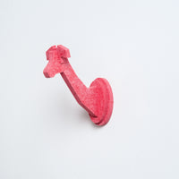 Red Feelt Deer Hook, Japanese design and made in Japan with recycled materials