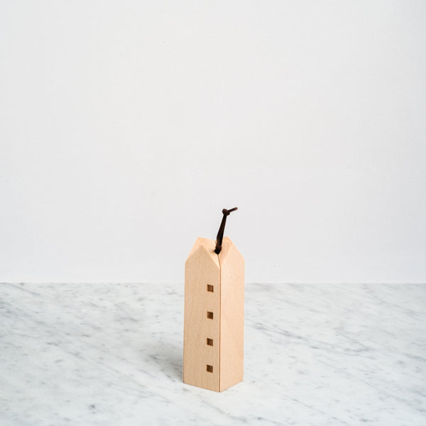SUNAO LAB HOUSE BEECH WOOD TRIVET, JAPANESE DESIGN, MADE IN JAPAN