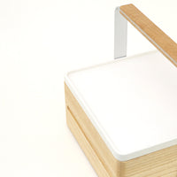 White Atelier Yocto Tray, handcrafted using traditional Japanese carpentry techniques and available at Nimi Projects, UK.