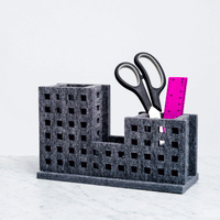 Feelt desktop building organizer made from recycled materials, Japanese design, made in Japan