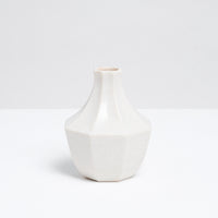 MINO-YAKI MINI VASE - MOUNTAIN WHITE