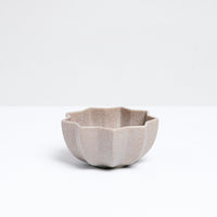 MINO-YAKI BEAN BOWL STAR GREY