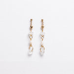 OMI EARRINGS - PEARL & GLASS