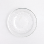 WATER DROPS CLEAR DISH (MID-LATE SHOWA)